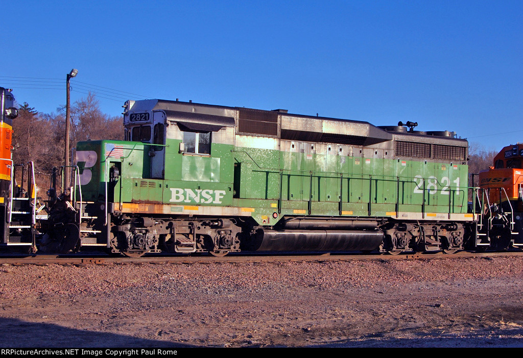 BNSF 2821 at.Gibson Yard